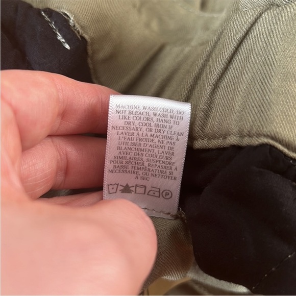 A.L.C. Green Ankle Ansel Military Army Pants Size 0 - Picture 9 of 10